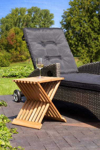 40617 66099 Miraflor Junan Liege 8mm smokey grey Woodie Beistelltisch Milieu