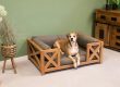 66256 Woodie Hundebett Bruno inkl Kissenauflage 01