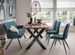 BL63022 S Indoormoebelset BL62002 Diningstuhl Vicenza dunkelgruen BL62200 Diningsofa Modena dunkelgruen BL60106 Baumkantentisch Monza 8