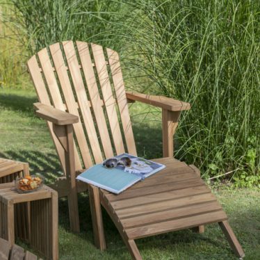 66103 66164 Woodie Gartenlounger Woodie Beistelltisch 3er Set eckig 9